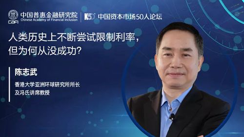 经济学家陈志武：限制利率从古至今为何从未成功？